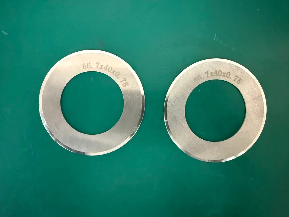 High-precision finned tube rolling blades assembly on arbors